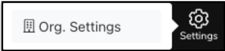 1. Org Settings Brand